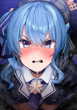 [カジマコト] 星◯す◯せ◯ ぶっかけフェラ (ホロライブ)