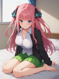 [UnrealBeautyAIMIX] The Quintessential Quintuplets - Nino Nakano (Patreon) [Ai Generated]