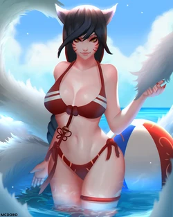 [mcdobo] pool party ahri