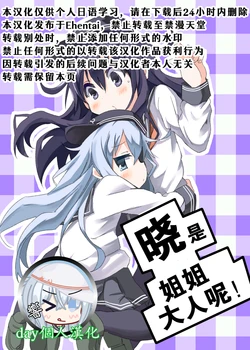 [Darkside Room (Dark)] Akatsuki wa Onee-chan nan dakara! | 晓是姐姐大人呢！ (Kantai Collection -KanColle-) [Chinese] [day个人汉化] [Digital]