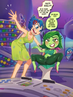 [Differland] Joy, Disgust, and Sadness (Inside Out)