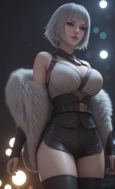 [墨迹] 灵笼 白月魁 [AI Generated]