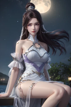 [AI Generated] 完美世界 月禅