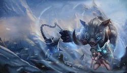 League Of Legends - All Sejuani splash art 2024 - several artists (ai generated)