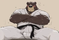 Judo Bear [AI Generated]