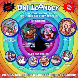 [BassyBefuddle] Uni Loonacy: Tiny Toons Looniversity Art Pack