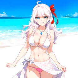 (Laino Airt) Alya on the beach (Patreon) [Ai Generated]