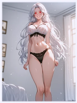 La Creatura Raviel Ivansia #1 | Old Pixiv Post Training Material Manhwa Raviel Ivansia SSS Class Suicide Hunter Webtoon AI generated