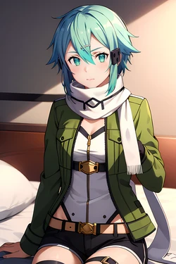 [YukinoAI] Sword Art Online - Asada Shino (Patreon) [Ai Generated]