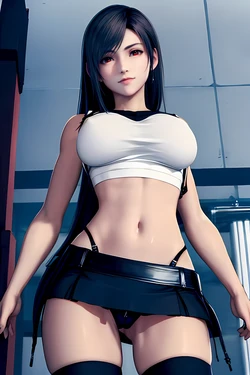 [YukinoAI] Final Fantasy VII - Tifa Lockhart (Patreon) [Ai Generated]