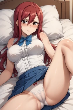 [YukinoAI] Fairy Tail - Erza Scarlet 02 (Patreon) [Ai Generated]