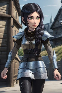 Heather HTTYD (AI generated)