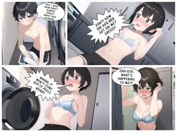 [AlwaysOlder] Laundry Day (TG AP Comic) [AI Generated]