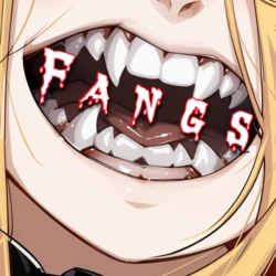 [AlwaysOlder] Fangs (Vampire TG AP Comic) [AI Generated]