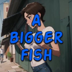 [AlwaysOlder] A Bigger Fish (Monstergirl TF TG Comic) [AI Generated]