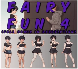 [AlwaysOlder] Fairy Fun 4 (Goth TG AP Comic) [AI Generated]