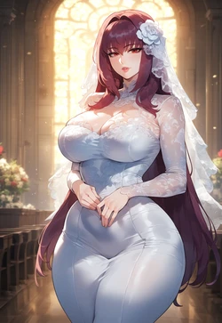 [Miyu] Scathach: Bridal Bliss [AI Generated]