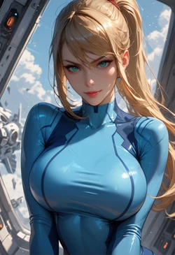 [euskyart] Samus (Metroid) Full Set (40P) (Patreon) (AI Generated)