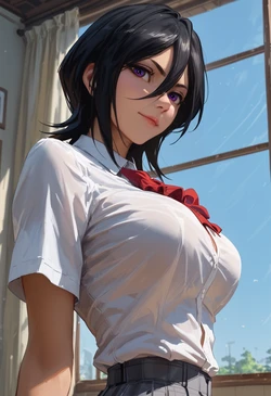 [euskyart] Rukia (Bleach) Full (40p) (Patreon) (AI Generated)