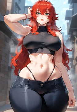 Miyu - Rias Gremory's Alleyway Adventure (Patreon) (AI Generated)