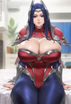 [Luviagelita Edelfelt] Irelia (League of Legends) (w bunny suit) (Patreon) [AI Generated]