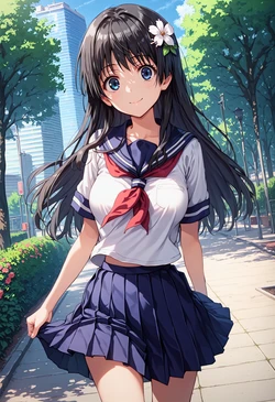 [Hebihebi] Saten Ruiko Super Electromagnetic Railgun [AI Generated]