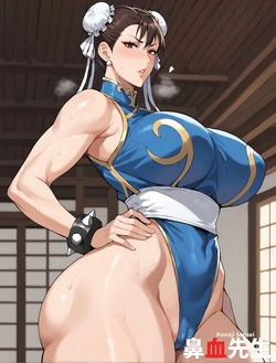 [hanajisensei] Nice Thigh Day - Chun-Li (Patreon) (AI Generated)