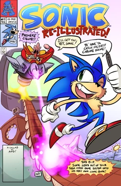 The Sonic Archie Comic Redraw Collab