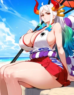 Lucyla803 Yamato (One piece) x BBC [Request] (150+ extra images) [AI Generated]