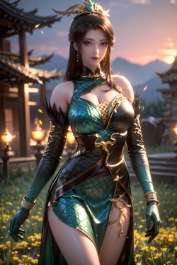 [AI Generated]长生界 刘月荤素
