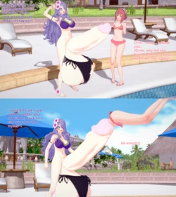 [XavierHuge] Nohian-Hoshidan Cock Voreception at the Poolside