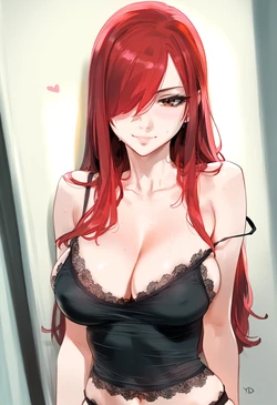 Erza scarlet (fairy tail) [ChocoPizza] (AI Generated)