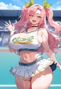 Miyu - Nicole Demara Cheer Routine (Patreon) (AI Generated)