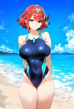 [CompreHentai] Pyra (Xenoblade Chronicles 2) (AI Generated)