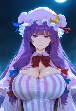 [LungArt] Patchouli Knowledge [BBC] (Patreon) [AI Generated]