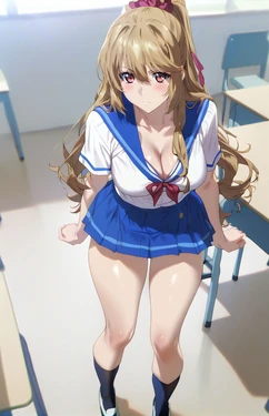[AI Generated] (ChickenBeautiful) 177.藍羽浅葱 BBC ストライク・ザ・ブラッド【199p】