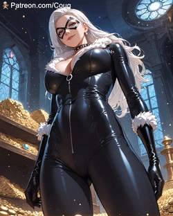 Black Cat hentai | Marvel fan art [AI Generated]