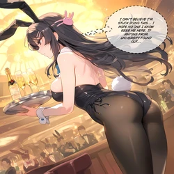 [Ecchi AI] Mai Sakurajima x Rascal Does Not Dream of Bunny Girl Senpai (63 IMG) [AI Generated]