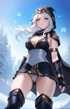 [AI Generated] (ChickenBeautiful) 206.Ashe League_of_Legends【206p】