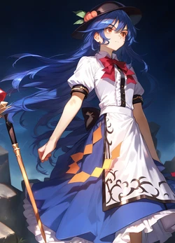 [AI Generated] (ChickenBeautiful) 211.比那名居天子+bbc+東方Project【147p】