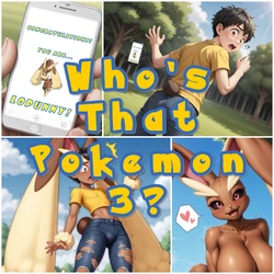 [AlwaysOlder] Who's that Pokémon 3? (Lopunny TF TG AP Comic) [AI Generated]