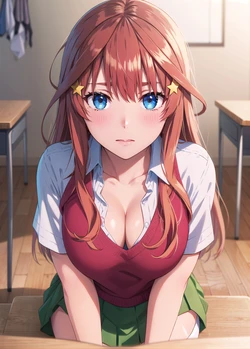 [Kisara146] The Quintessential Quintuplets - Itsuki Nakano (Patreon) [Ai Generated]