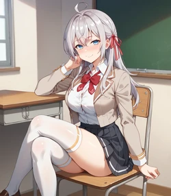 [Rockman] Alya Sometimes Hides Her Feelings in Russian - Alisa Mikhailovna Kujou (Patreon) [Ai Generated]