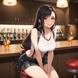 [Rockman] Final Fantasy VII - Tifa Lockhart (Patreon) [Ai Generated]