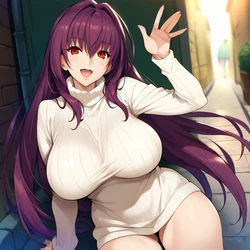 scathach after [AI Generated]