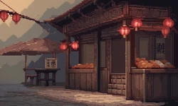 [woshitangshao] Silken Brew Pavilion [Ai Generated]