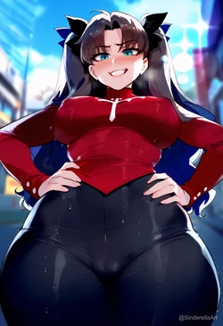 [SinderellaAI] Rin Tohsaka (Fate/stay night) [AI Generated]