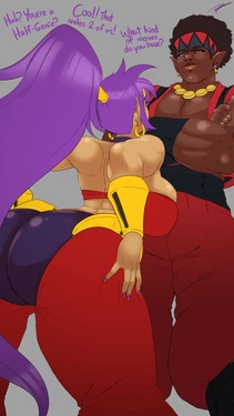 [Fakeryway] When stacked up against one of her own, Shantae still has much to learn!