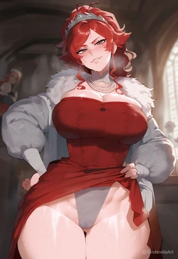 [SinderellaAI] Red Dress, Big Trouble (Mushoku Tensei) [AI Generated]