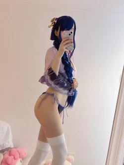 Kyaandere - Raiden Shogun (Genshin Impact)